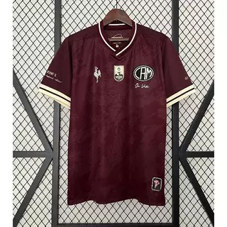 23-24 Dark Red Edição Especial Futebol T-shirt