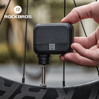 Bicicleta De Ar Elétrica ROCKBROS Montanha Portátil Pequena Estrada 100 Psi Quick Inflation Mini Pump AV/FV