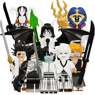 Quadrinhos Anime Comics Japoneses Alvejante Kusajishi Ichigo Ulquiorra Kurotsuchi Mayuri Mini Bloco De Tijolos Figura Coleciona Toy KDL824