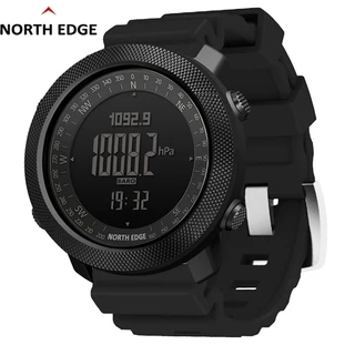 North Edge Apache3 Pulseira De Borracha Relógio Esportivo Ao Ar Livre Para Homens À Prova D