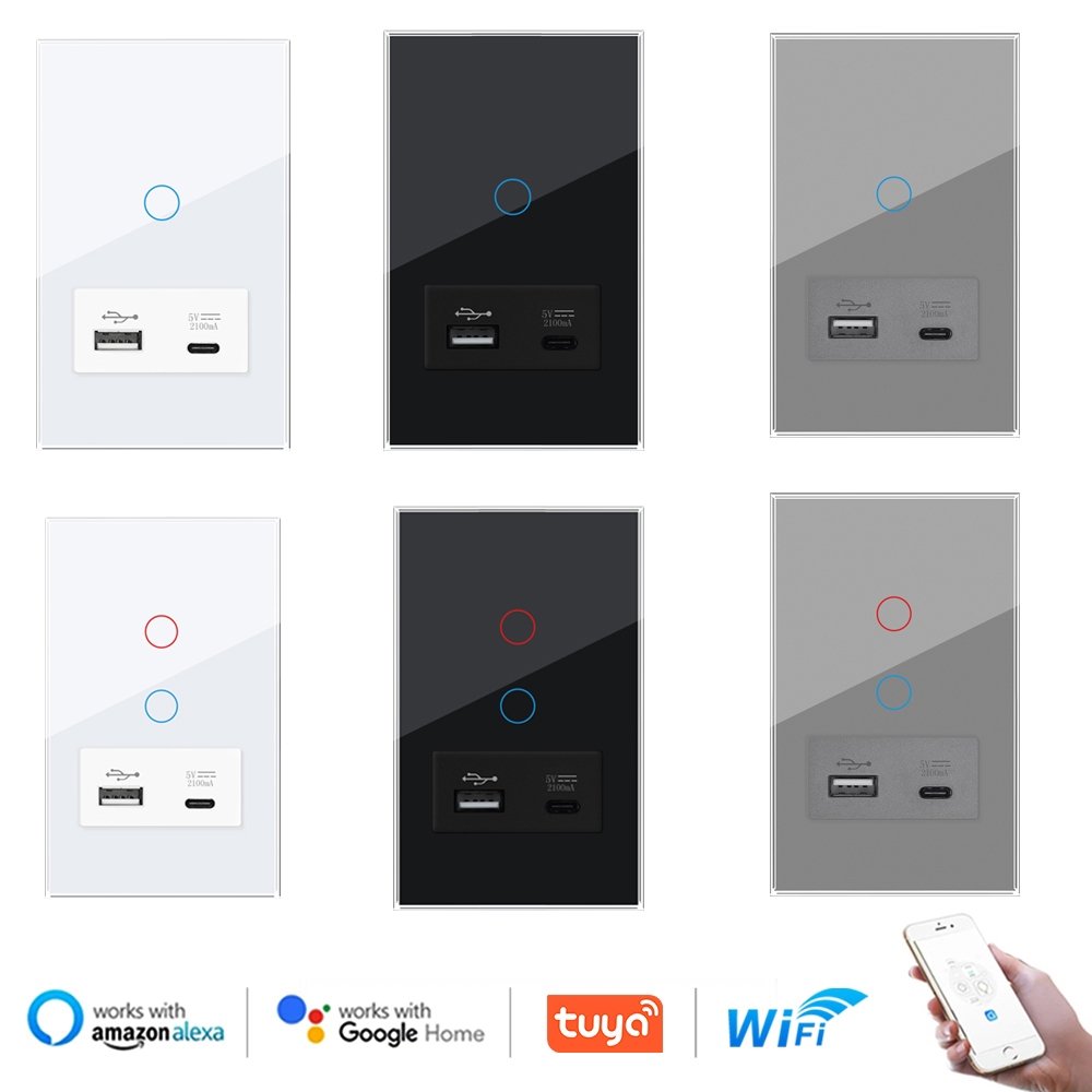 VISWE interruptor wifi inteligente， interruptor inteligente com tomada ...
