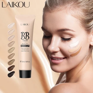 LAIKOU BB Creme Corretiva Para Controle De Oleosidade E Clareador 30ml em Oferta na Shopee