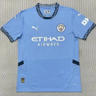 Camisa da Time 2024/25 Manchester City Camisa masculina moletom camiseta de futebol personalizada jersey