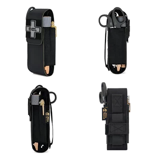 Torniquete RHINO RESCUE Com Suporte Preto , Kit De Primeiros Socorros De Emergência Para Hemorragia , Controle Externo EMT Mil-Spec Tactical with Windlass