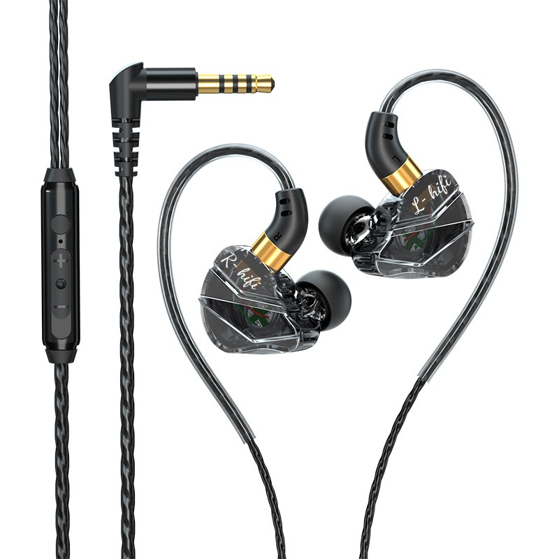 Fone De Ouvido Jack 3.5mm USB Tipo C HiFi In Ear Sport Estéreo