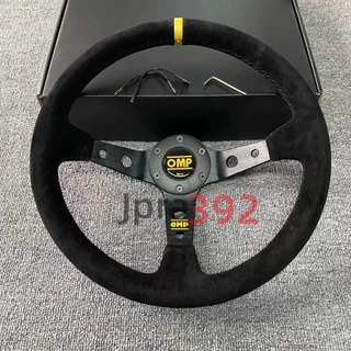 Volante De Corrida Esportiva OMP 340mm De Alta Qualidade