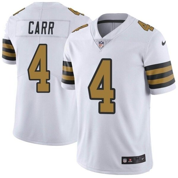 Camisa NFL Regata New Orleans Saints Derek Carr Regata Limitada Camiseta De Futebol Americana Jersey