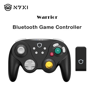 NYXI Guerreiro Controlador De Jogos Bluetooth Gamepad Preto Sem Fio Para Nintendo Switch Gamecube PC