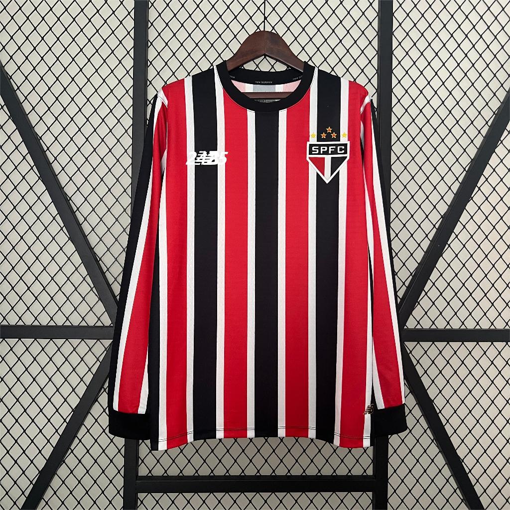 Camisa Personalizada De Futebol Manga Comprida 1 : 1 2425 Tamanho:s-4XL