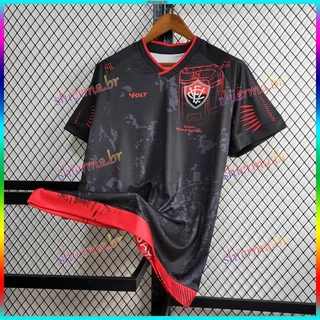 Camisa Do Vitória 2024 Pré-Jogo De Time Futebol