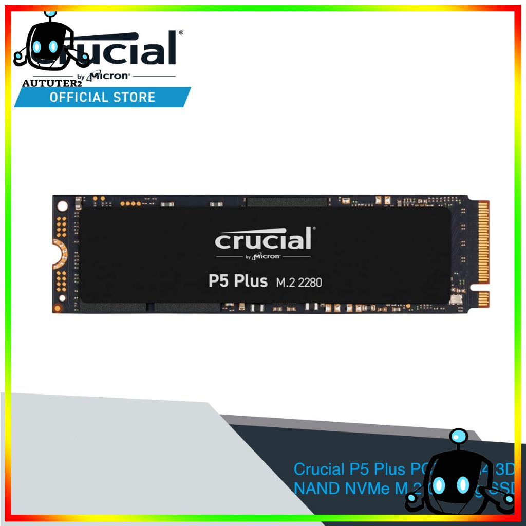 Crucial P5 Plus 4TB/2TB M . 2 2 2280 PCIe Gen4 NVMe SSD Interno Com Dissipador De Calor 1TB/500GB