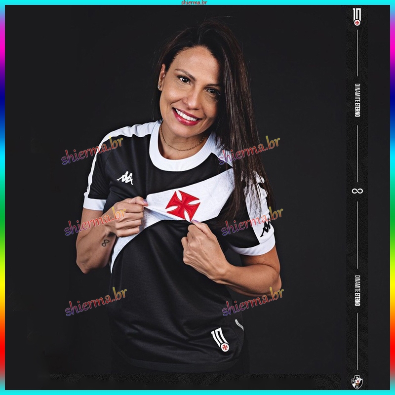 Camisa Do Vasco Feminina 2024 Home De Time Futebol