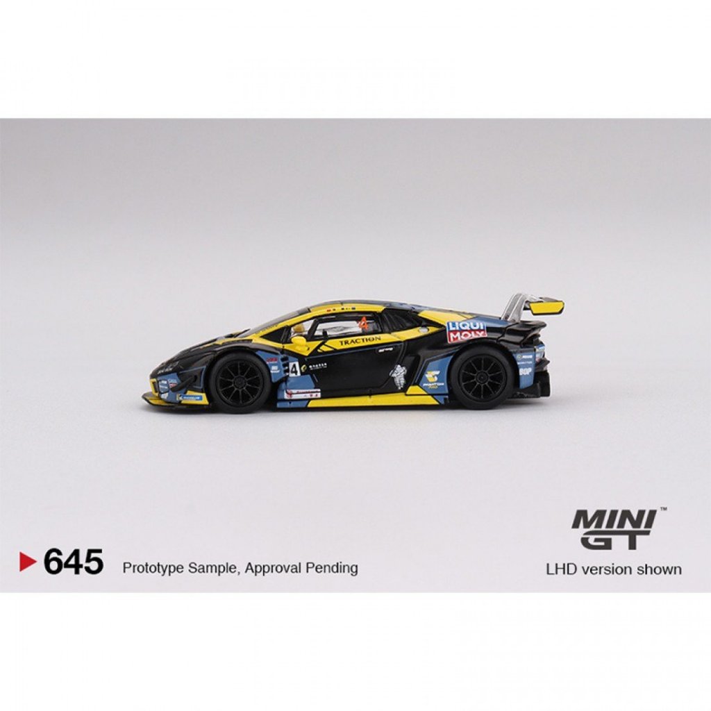 Mini GT MGT00645-L 645 1/64 LAMBORGHINI HURACÁN GT3 EVO # 4 2022