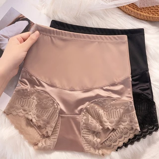 Calcinha abdominal De Cintura Alta Para Levantar As Nádegas Calça Feminina Pós-Parto Modelar De Renda De Tamanho Grande Verão