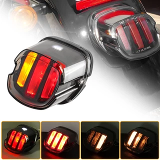 Luz Traseira De Freio Da Motocicleta Sinais De Giro Para Harley-Davidson Sportster Softail Dyna