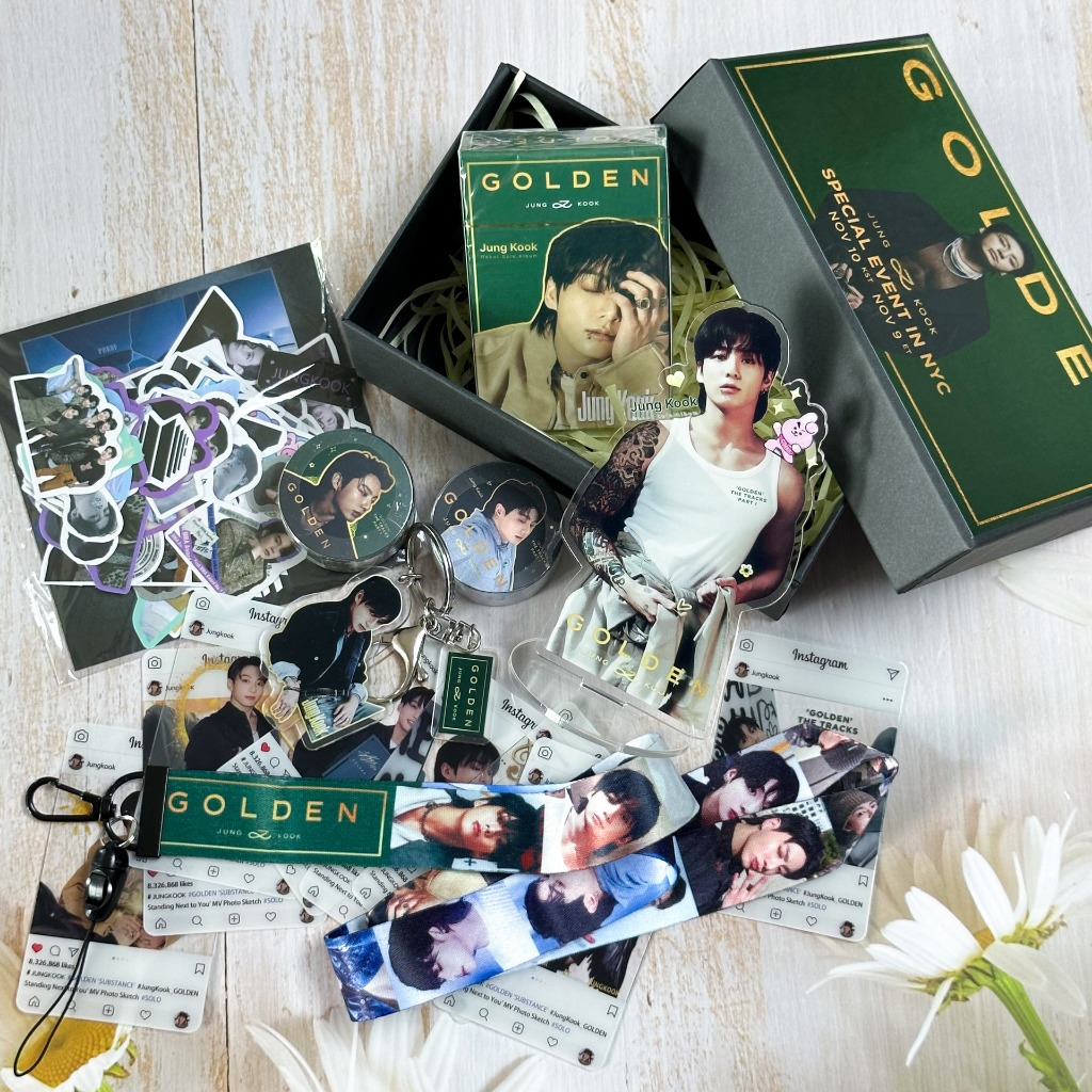 JUNGKOOK/BTS > Conjunto De Caixa De Presente Periférica De Álbum