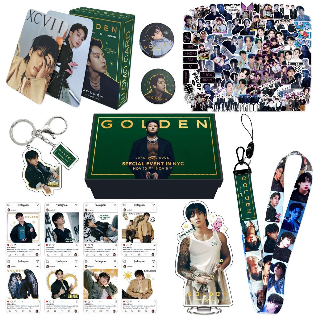 nomuさん様 リクエスト BTS JUNGKOOK ディスプレイBOX JUNGKOOK/BTS > Conjunto De Caixa De Presente Periférica De Álbum