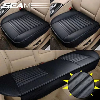 Carro Universal PU Couro Genuíno com Isolamento Térmico Antiderrapante Resistente ao Desgaste Almofada de Assento