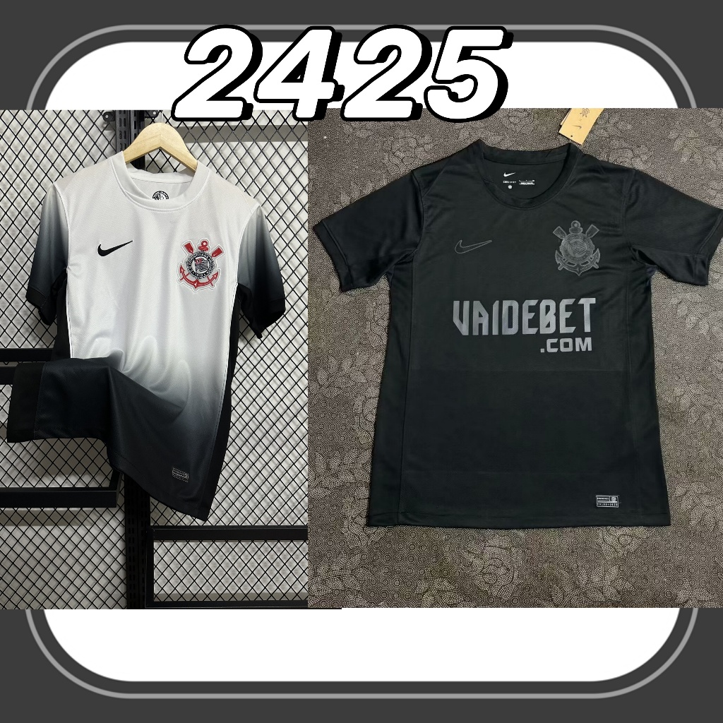 2024 Corinthians Camisas De Casa E Fora1 : 1,4xl