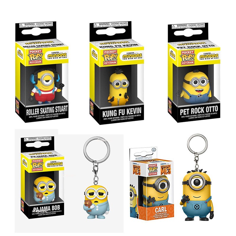 Chaveiro Funko pop Minions Meu Malvado Favorito 3