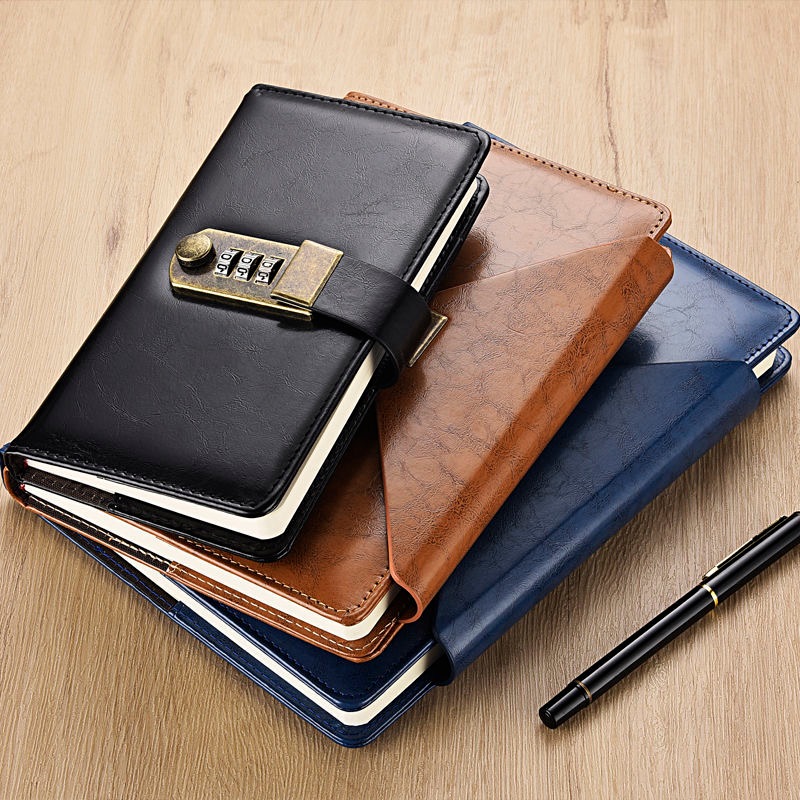 Diário Para Homens Presente Mulheres , Grande Com Fechadura Mais Seguro Escrita , Caderno De Senha E