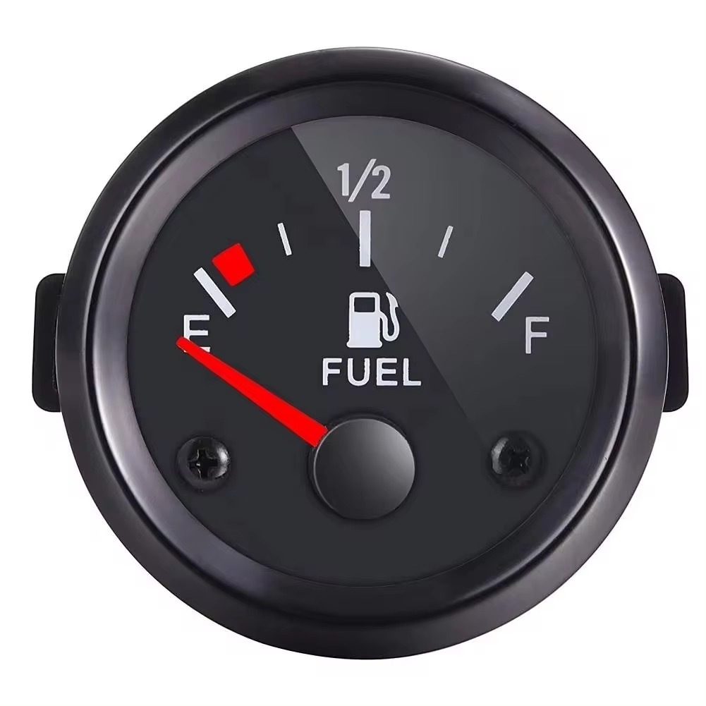 Medidor De Nível De Combustível De 12V 52mm Universal De Alumínio Para Carros Alta Sensibilidade Acessórios De Modificação Peças