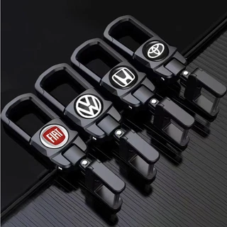Chaveiro Com O Logotipo Do Carro Em Liga Metálica , Simples E Chique , Presente De anti-Perda De Placa Numérica