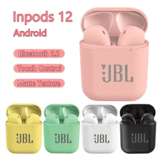 Fone De Ouvido Bluetooth Esportivo Sem Fio JBL I12 tws 6.0 , Disponível Em 24 Horas