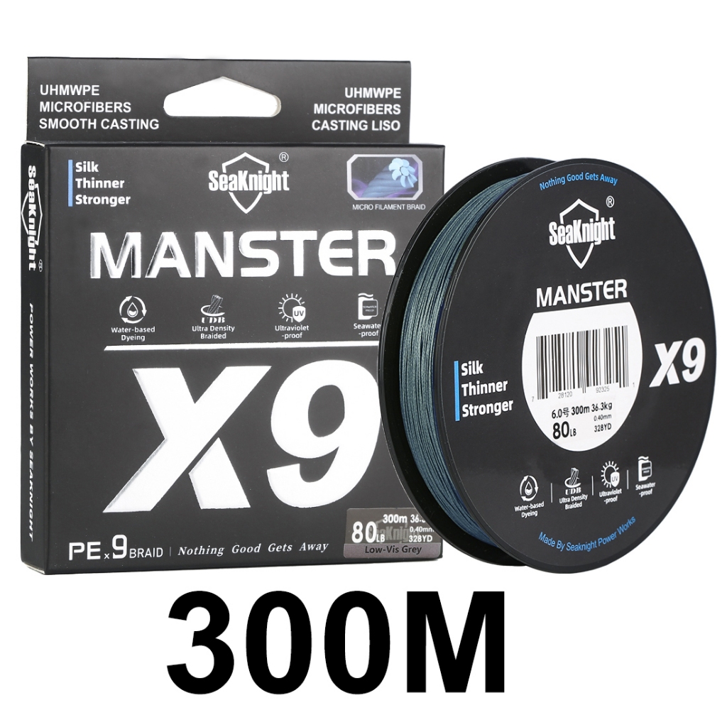 SeaKnight X9 9 Cordões Linha De Pesca 150M/300M/500M Revestimento