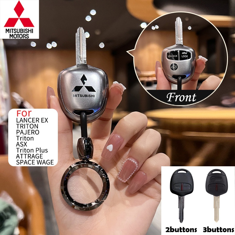 Porta-Chaves Mitsubishi 2/3buttons Para Chaveiro PAJERO/Triton/ASX/ATTRAGE SPACE WAGE