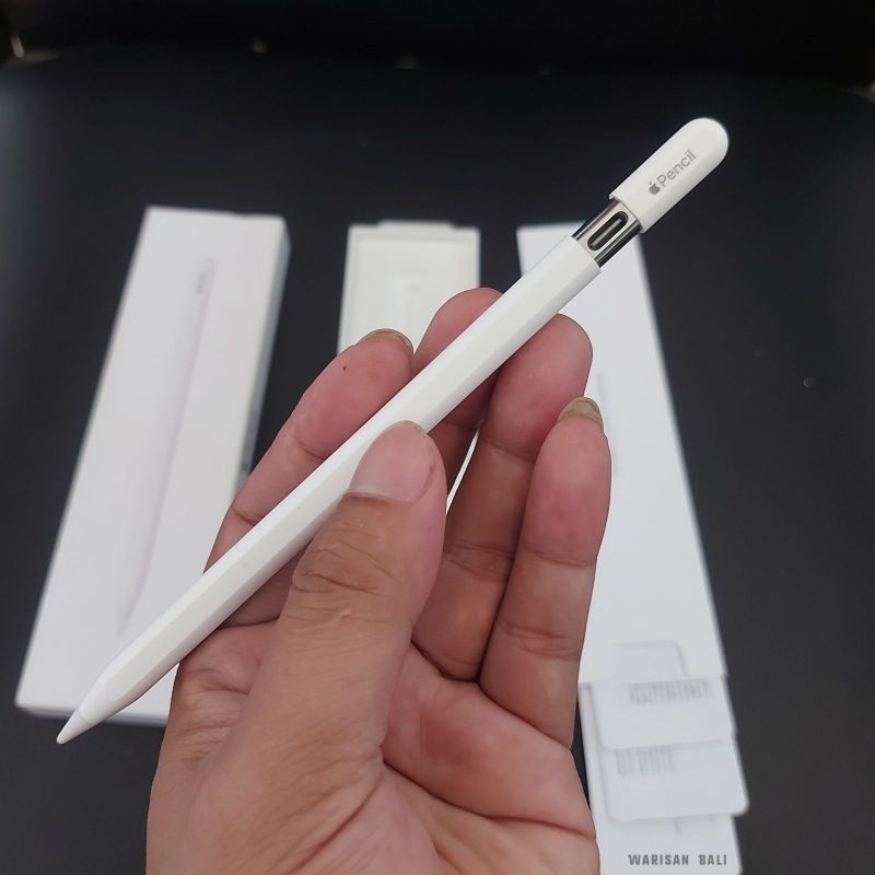 Apple pencil (USB-C) Stylus Touch screen tilt sensing magnet to