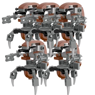 Série Star Wars Destruidor Robô compatível com Lego Conjunto de blocos de construção quebra-cabeça MOC-44416