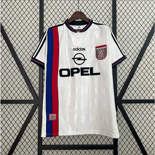 Camisa De Futebol retro Bayern Munique 96/98 Fora 1-1