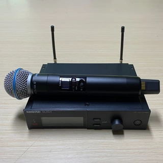 Shure SLXD4 BETA58A Microfone Sem Fio De Nível Profissional SLXD24/B58 Sistemas Alta Extremidade