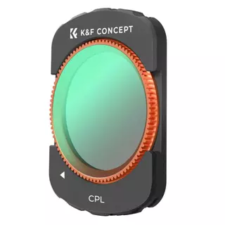 K & F Concept Filtro Magnético CPL Para DJI Osmo Pocket 3 Filtros Polarizadores Circulares HD Vidro Óptico 28 Camadas nano-Revestido