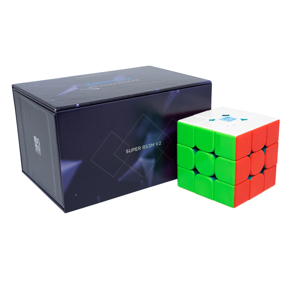 Moyu Super Rs3m V2 Maglev Ball Core Uv 3x3 Cubo Mágico Profissional