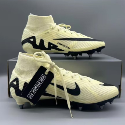 Copa do Mundo de Espigões Móveis de Alta Geração de 15a Geração Off-white Copa do Mundo de Espigões Móveis de Alta Geração Almofada de Ar Completa Embutida à prova d'água SG Football Bo----45