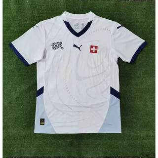 Camisa De Futebol 24/25 Suíça | Premium Respirável Secagem Rápida