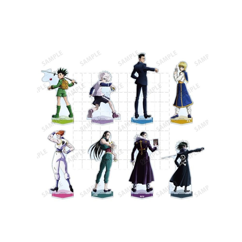 YLEAFUN 6-Piece Hunter X Hunter Anime PVC Figure Set - Gon, Killua, Chrollo 10cm Statues For Display - View #2