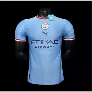 222/23 Versão Jogador Manchester City home Edição Especial Camisa De Futebol De Manga Curta Tailandesa 1 : 1