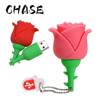 2TB Flash Drive USB Rosa Vermelha 1TB 128GB 64GB Pen 32GB Blue Memory Stick Amarelo Para Meninas Pendrive Free Key Chain
