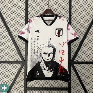24-25 japão ONE PIECE Zoro football jersey Tailândia Camisa De Futebol Adulto S-2XL Presente Do Dia Dos Pais