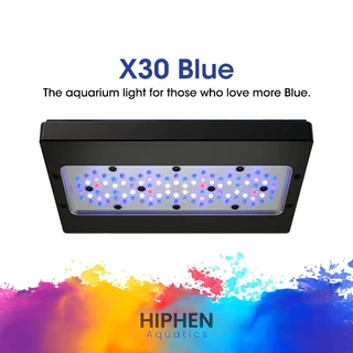 X30 Hemisférico Azul 48 PCS IP65 Refrigeração Silenciosa WiFi 6 Canais De Cor Luz LED De Aquário De Água Salgada Para Tanque De Peixes De Coral Marinho