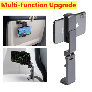Suporte Compacto Para Telefone De Viagem Ajustável E Giratório Assentos De Trem De Avião