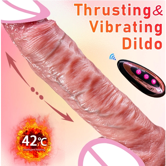 New 23cm penis de borracha com vibrador dildo realista masturbador feminino vibrador com controle sex shop produto adulto casal brinquedos sexuais
