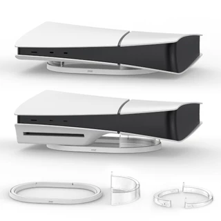 Suporte Horizontal IINE Para PS5 Slim Disc & Digital Edition Proteção Versátil Durável E Resistente Fácil Instalação Snap-in Anti-Gotas Derrapante Colisão