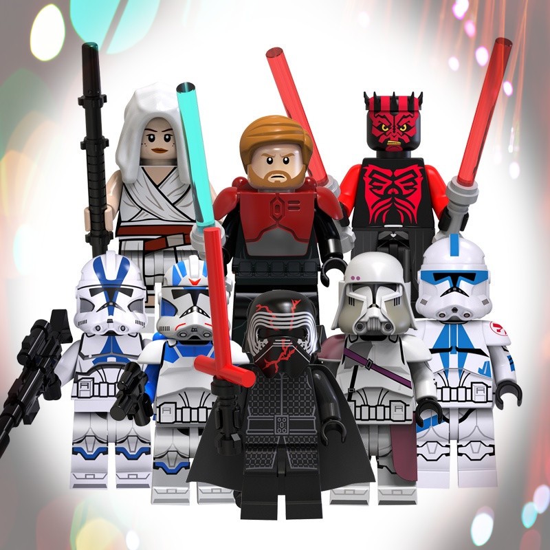 Montagem de Mini Personagens de Filme Mini Brinquedo de Bloco de Construção