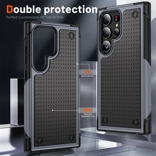 Capa De Telefone De Grau Militar Para Samsung Galaxy S24 Plus S24Ultra S23 S22 S21 S20FE Ultra Shockproof Série Elegante De Proteção