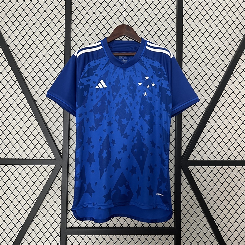 Camisa De Futebol 24/25 Cruzeiro Eu masculinos Shirt home De Alta Qualidade1:1