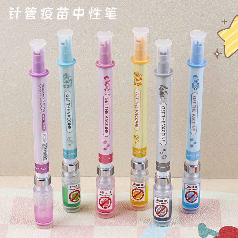 有名な高級ブランド Caneta tinta gel 0.5mm fina ponta temática Seringa 1 em 3 化粧水・ローション・トナー